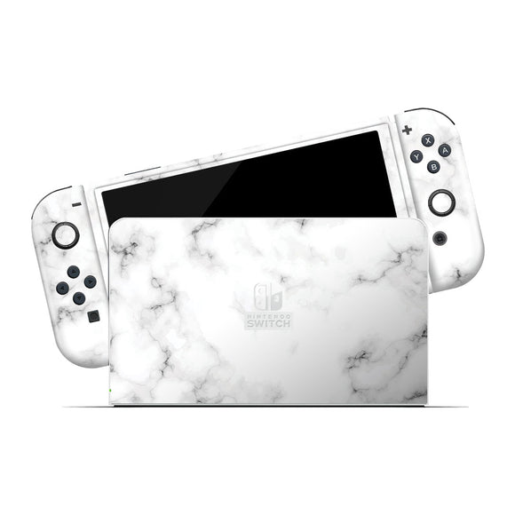 Nintendo Switch OLED White Marble COS0011