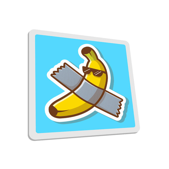 Square Coaster Banana Art SCT0019