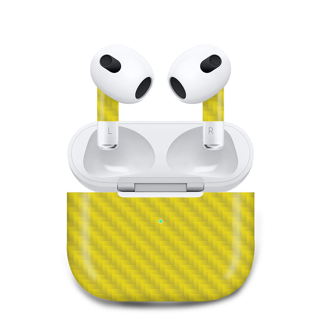 Airpods Gen 3 Yellow Carbon Fiber COS0003 – GeekIT