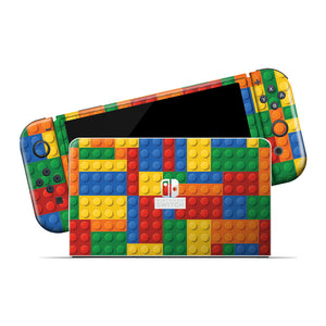 Nintendo Switch OLED Colorful Bricks COS0016
