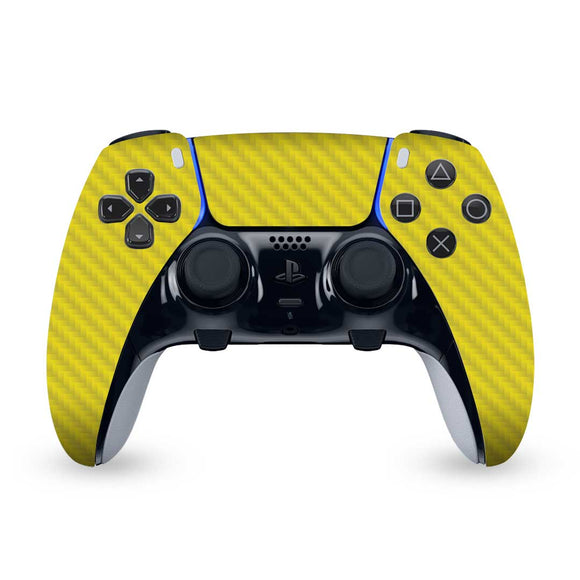 Yellow Rusted Controller PS5 Edge Controller Yellow Carbon Fiber COS0003 – GeekIT