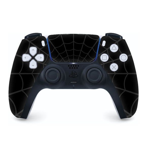 Black Web Controller PlayStation 5 Controller Spider Web Black Skin COS0015 – GeekIT