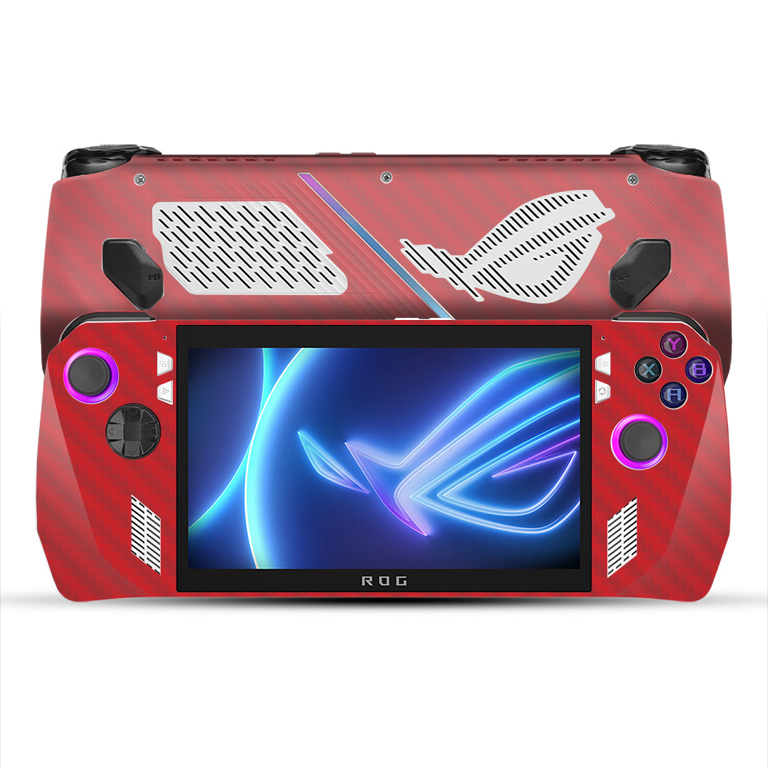 Rog Ally Red Carbon Fiber COS0004 GeekIT Rog ally red carbon fiber cos0004 geekit