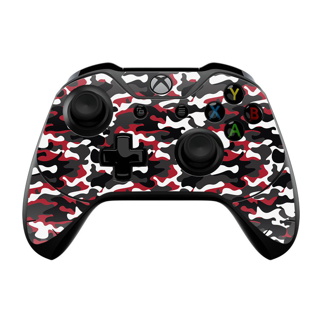 Red Game Controller Robe Xbox One Controller Red Camo Skin COS0008 – GeekIT